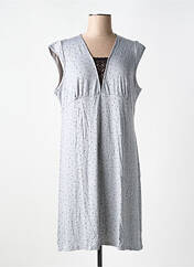 Chemise de nuit gris VANIA pour femme seconde vue