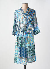 Déshabillé bleu VANIA pour femme seconde vue