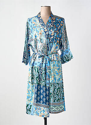 Déshabillé bleu VANIA pour femme