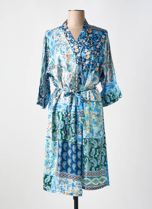 Déshabillé bleu VANIA pour femme