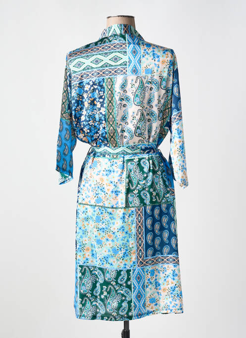 Déshabillé bleu VANIA femme