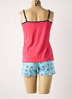 Pyjashort fines bretelles rouge RINGELLA femme
