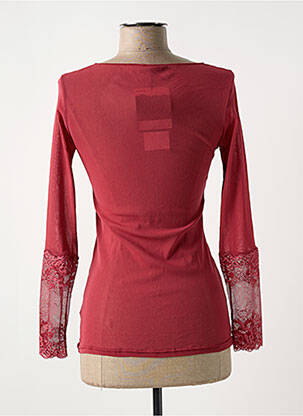 T-shirt manches longues manches longues rouge JANIRA femme