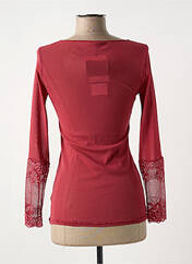T-shirt rouge JANIRA pour femme seconde vue