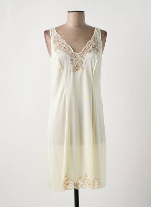 Nuisette/combinette effet matière satinée beige MERYL femme