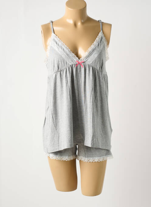 Pyjashort gris RINGELLA pour femme