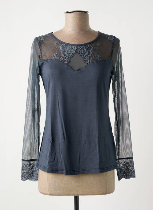 T-shirt bleu JANIRA pour femme