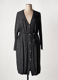 Gilet manches longues stretch gris SHEEGO femme