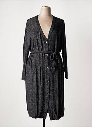 Gilet manches longues stretch gris SHEEGO femme