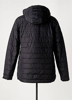 Doudoune poches a capuche noir SHEEGO femme