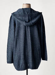 Gilet manches longues bleu SHEEGO pour femme seconde vue