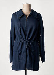 Gilet manches longues bleu SHEEGO pour femme seconde vue