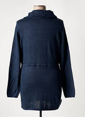 Gilet manches longues bleu SHEEGO pour femme seconde vue