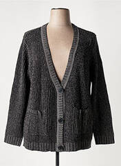 Gilet manches longues gris SHEEGO pour femme seconde vue