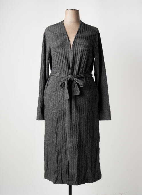 Gilet manches longues gris SHEEGO pour femme