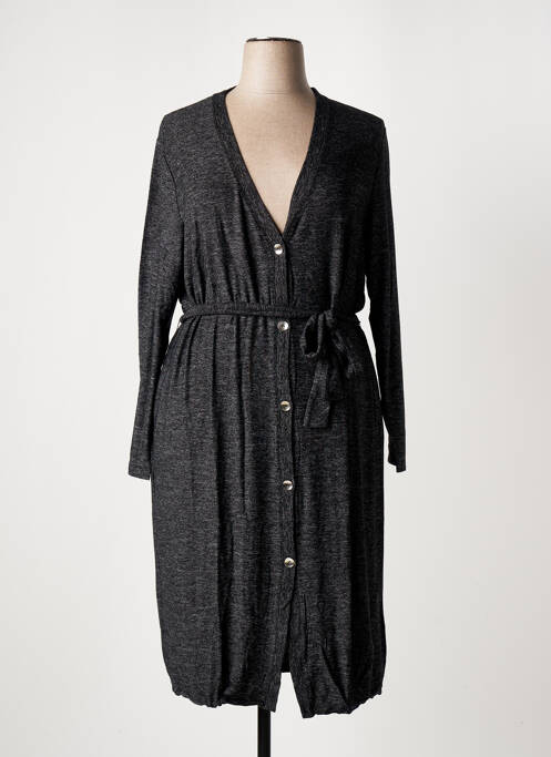 Gilet manches longues gris SHEEGO pour femme