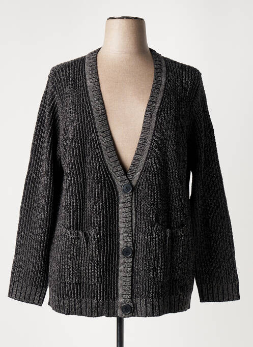 Gilet manches longues gris SHEEGO pour femme