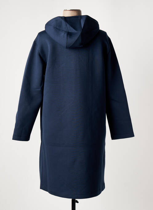 Manteau long bleu SHEEGO pour femme