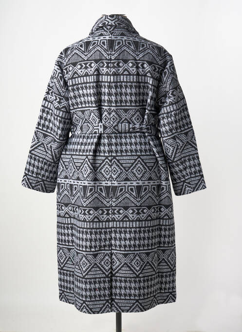 Manteau long noir SHEEGO femme