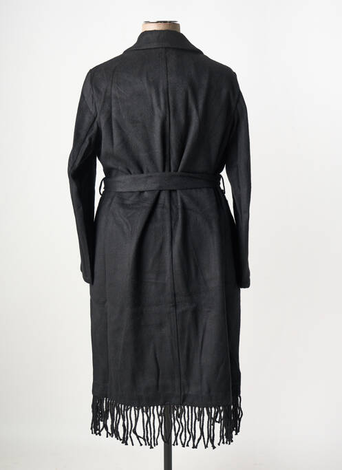 Manteau long noir SHEEGO pour femme