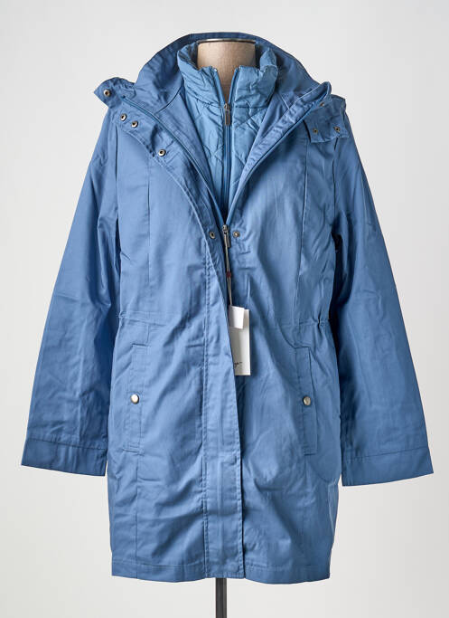 Parka bleu SHEEGO pour femme