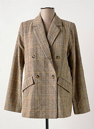 Blazer coupe cintrée beige MOLLY BRACKEN femme