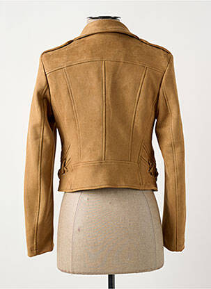Veste casual col tailleur beige MOLLY BRACKEN femme