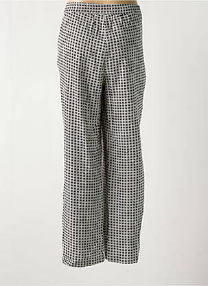 Pantalon droit taille élastique noir CREAM femme