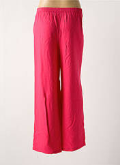 Pantalon droit rose C'EST BEAU LA VIE pour femme seconde vue