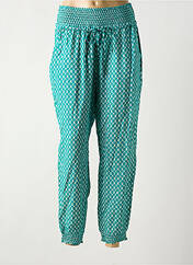 Pantalon droit vert CREAM pour femme seconde vue