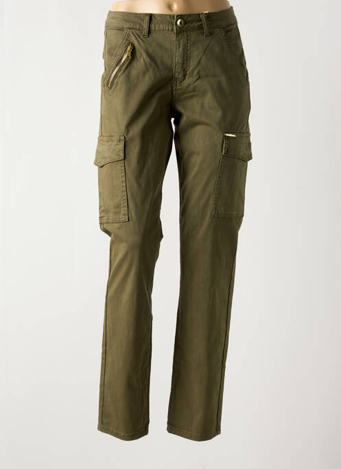 Pantalon cargo vert CREAM pour femme