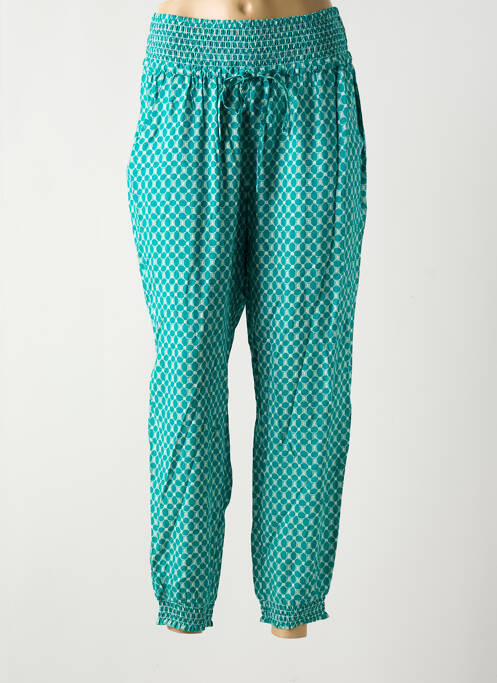 Pantalon droit vert CREAM pour femme