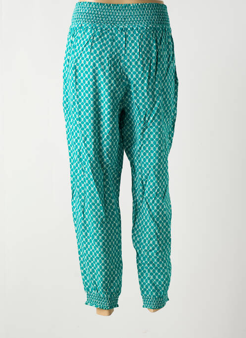 Pantalon droit vert CREAM pour femme