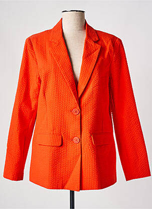 Blazer poches orange CREAM femme