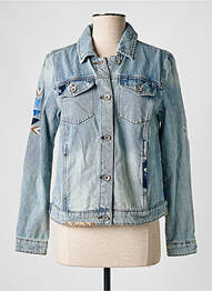 Veste casual poches bleu CREAM femme
