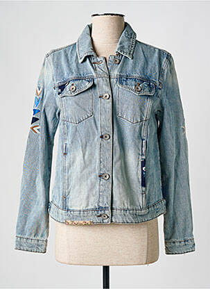 Veste casual poches bleu CREAM femme