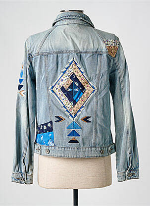 Veste casual poches bleu CREAM femme