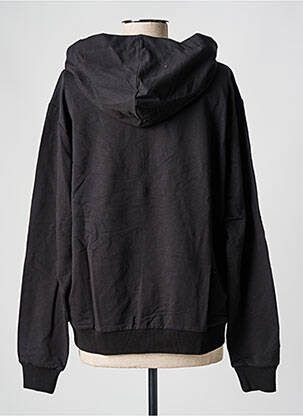 Sweat-shirt à capuche col v manches longues noir LES TROPEZIENNES PAR M.BELARBI femme