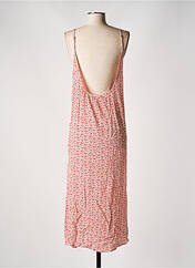 Robe mi-longue rouge C'EST BEAU LA VIE pour femme seconde vue