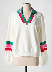 Sweat-shirt beige LES TROPEZIENNES PAR M.BELARBI pour femme seconde vue