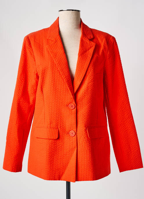 Blazer poches orange CREAM femme