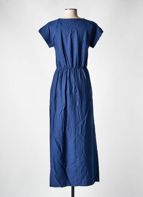 Robe longue bleu C'EST BEAU LA VIE pour femme