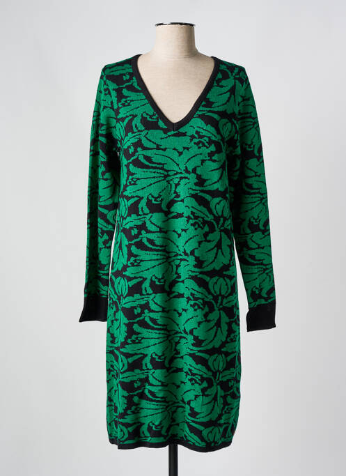 Robe pull vert CREAM pour femme