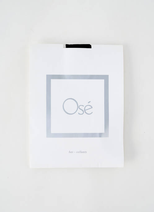 Bas noir OSÉ pour femme
