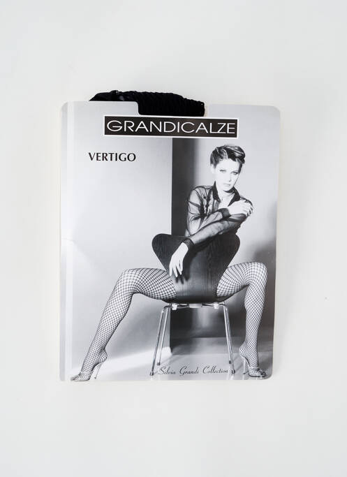 Collants noir GRANDICALZE pour femme