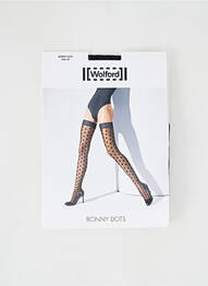 Bas stretch noir WOLFORD femme