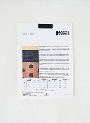 Bas stretch noir WOLFORD femme