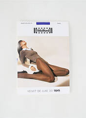Collants bleu WOLFORD pour femme seconde vue