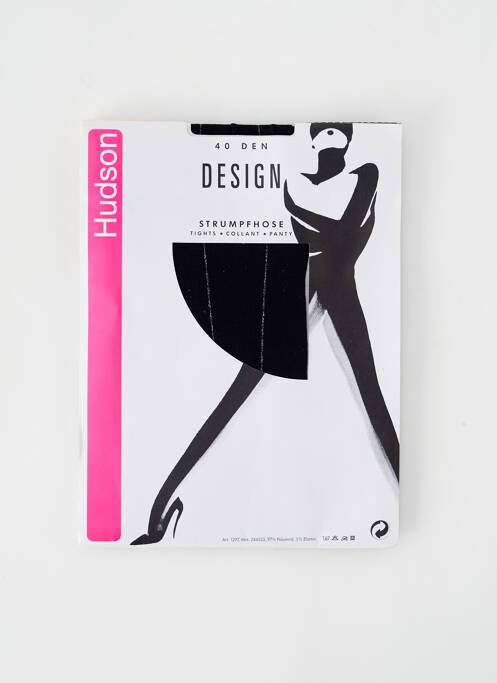 Collants noir HUDSON pour femme