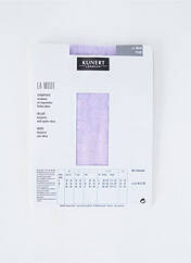 Collants violet KUNERT pour femme seconde vue